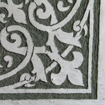 Detailansicht „Quadrat, grün/schwarz“